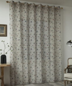 Κουρτίνα Art 6120 280x280 Μπεζ,Κόκκινο,Μπλε Beauty Home-1