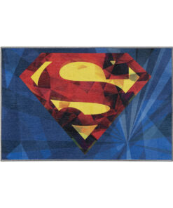 Πατάκι Art 6187 Superman 55x85 Μπλε Beauty Home