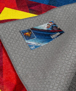 Πατάκι Art 6187 Superman 55x85 Μπλε Beauty Home-2