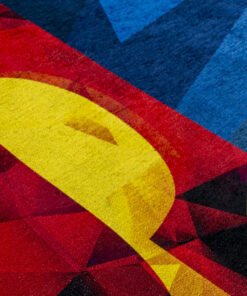 Πατάκι Art 6187 Superman 55x85 Μπλε Beauty Home-1