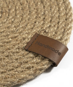 Ροτόντα από Γιούτα 150x150 Natural Jute Art 9137 Μπέζ Beauty Home-3