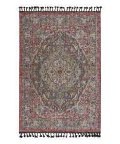 Πατάκι Boutique Art 9810 0.64x2.30 Εμπριμέ,Κόκκινο Beauty Home