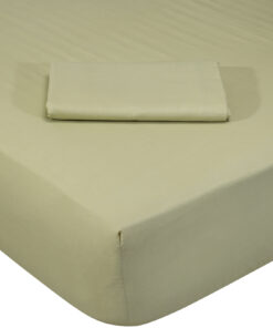 DAS HOME ΣΕΝΤΟΝΙ ΜΟΝΟ ΜΕ ΛΑΣΤΙΧΟ 100*200+35 GREEN OLIVE 1016