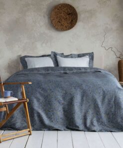 Παπλωματοθήκη βαμβακοσατέν King Size σετ Sinus Nima