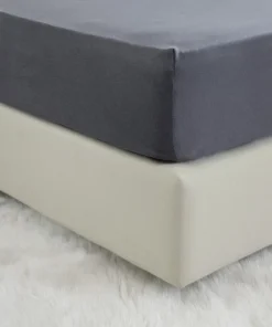 Σεντόνι Tender - Dark Gray 100*200+40