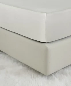 Σεντόνι Tender - Oat Beige Υπέρδιπλο Λάστιχο