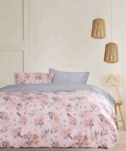 Κουβερλί μονό Flor pink kocoon
