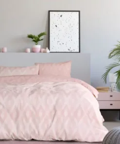 Κουβερλί Μονό Rombus Pink Kocoon