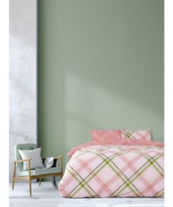 Κουβερλί Μονό (160x240) 2 Όψεων Kocoon Cube Pink