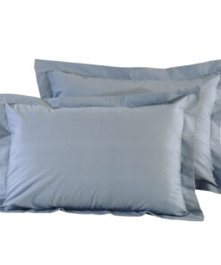 DAS HOME ΖΕΥΓΟΣ ΜΑΞΙΛΑΡΟΘΗΚΕΣ DUSTY BLUE 1006