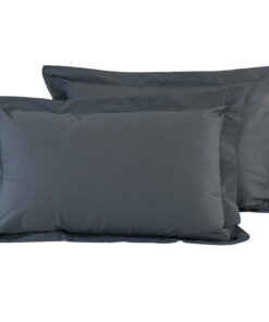 DAS HOME ΖΕΥΓΟΣ ΜΑΞΙΛΑΡΟΘΗΚΕΣ DARK GREY 1007