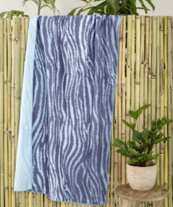 Πετσέτα Θαλάσσης διπλής όψης Zebra