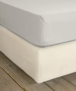 Σεντόνι Ημίδιπλο με Λάστιχο Unicolors - Oat Beige