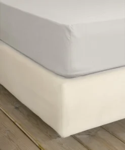 Σεντόνι Υπέρδιπλο με Λάστιχο Unicolors - Oat Beige